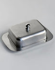 Stainless Steel Butter Dish with Lid