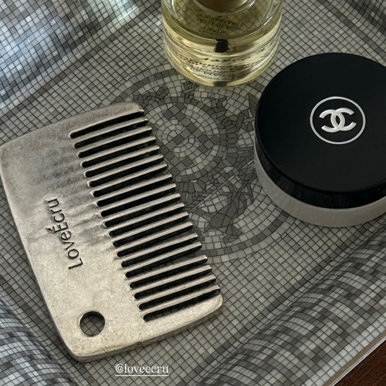LoveÉcru Vintage Metal Comb