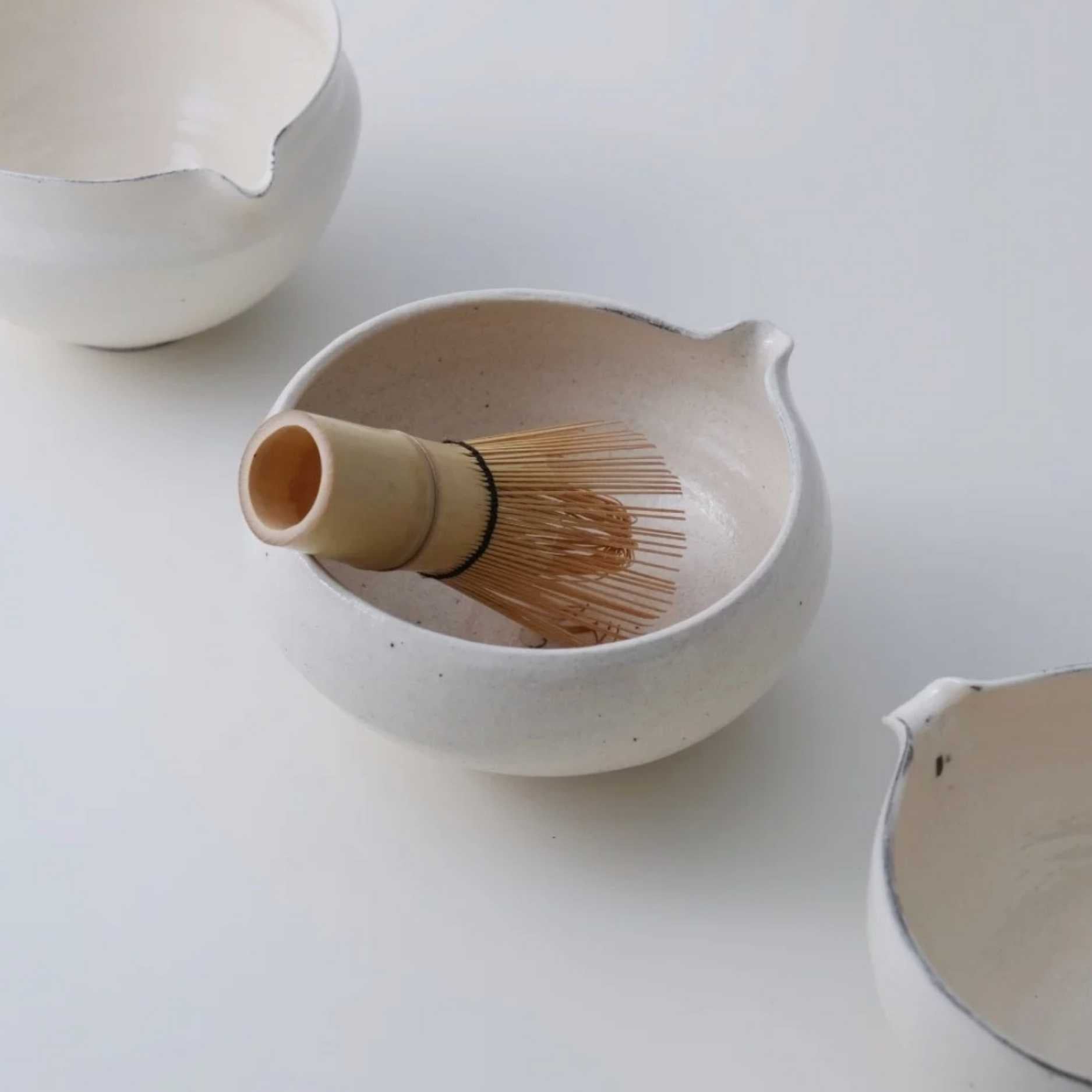 Wabi-Sabi Matcha Pouring Bowl
