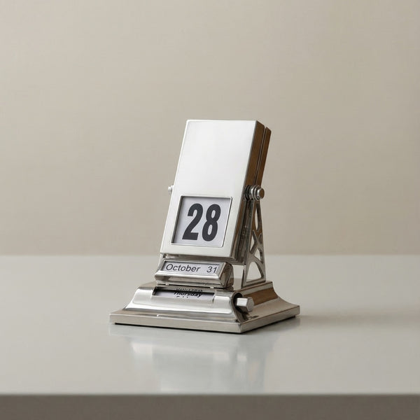 Rotating Perpetual Desk Calendar — Date Keeper – LoveÉcru