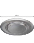 Artisan Pasta Plate 19 cm with dimension markings