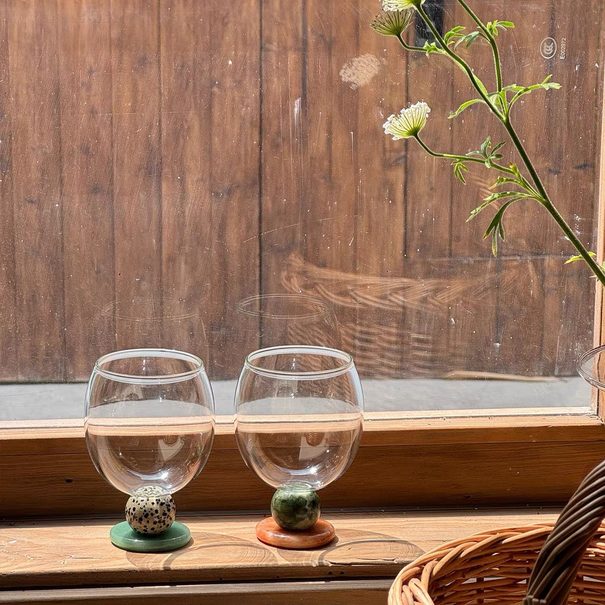 Solstice Edelstein-Glasbecher