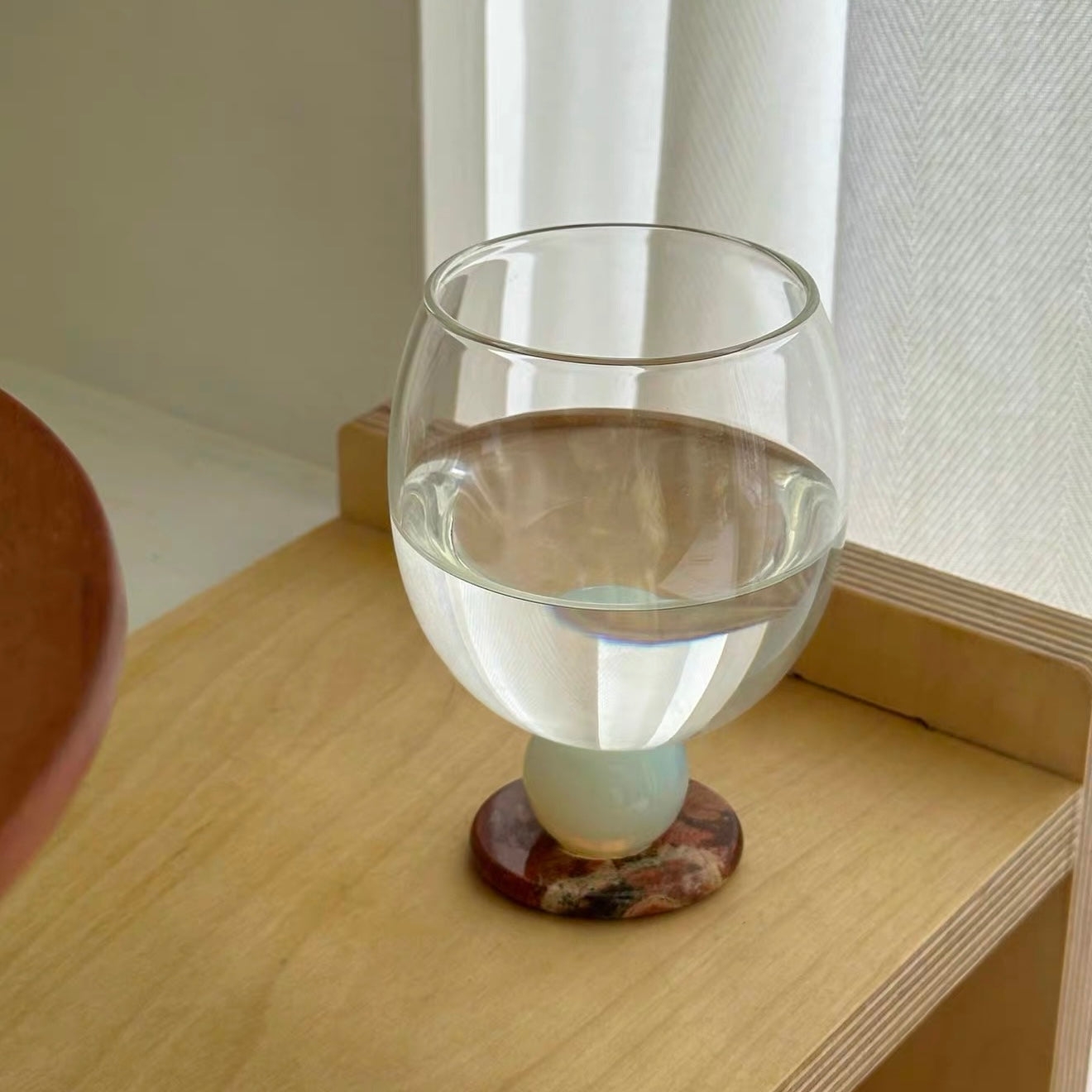 Solstice Edelstein-Glasbecher