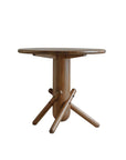 Modern wooden Mumu/Clown Table with playful, building block-inspired design, ideal for versatile home or office use.