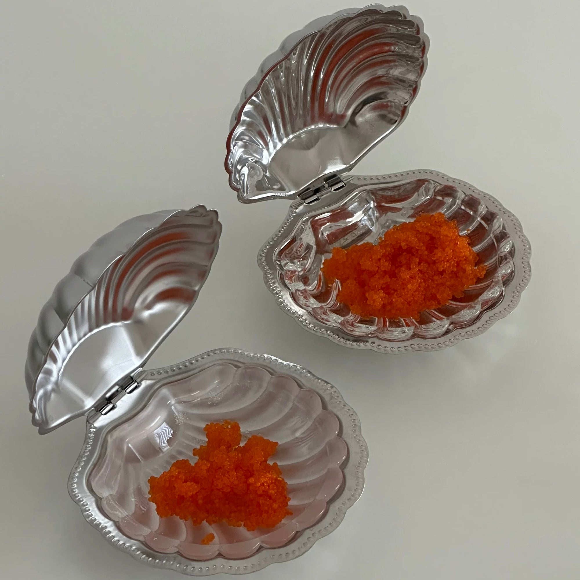 Clara Glasschale mit Muscheln