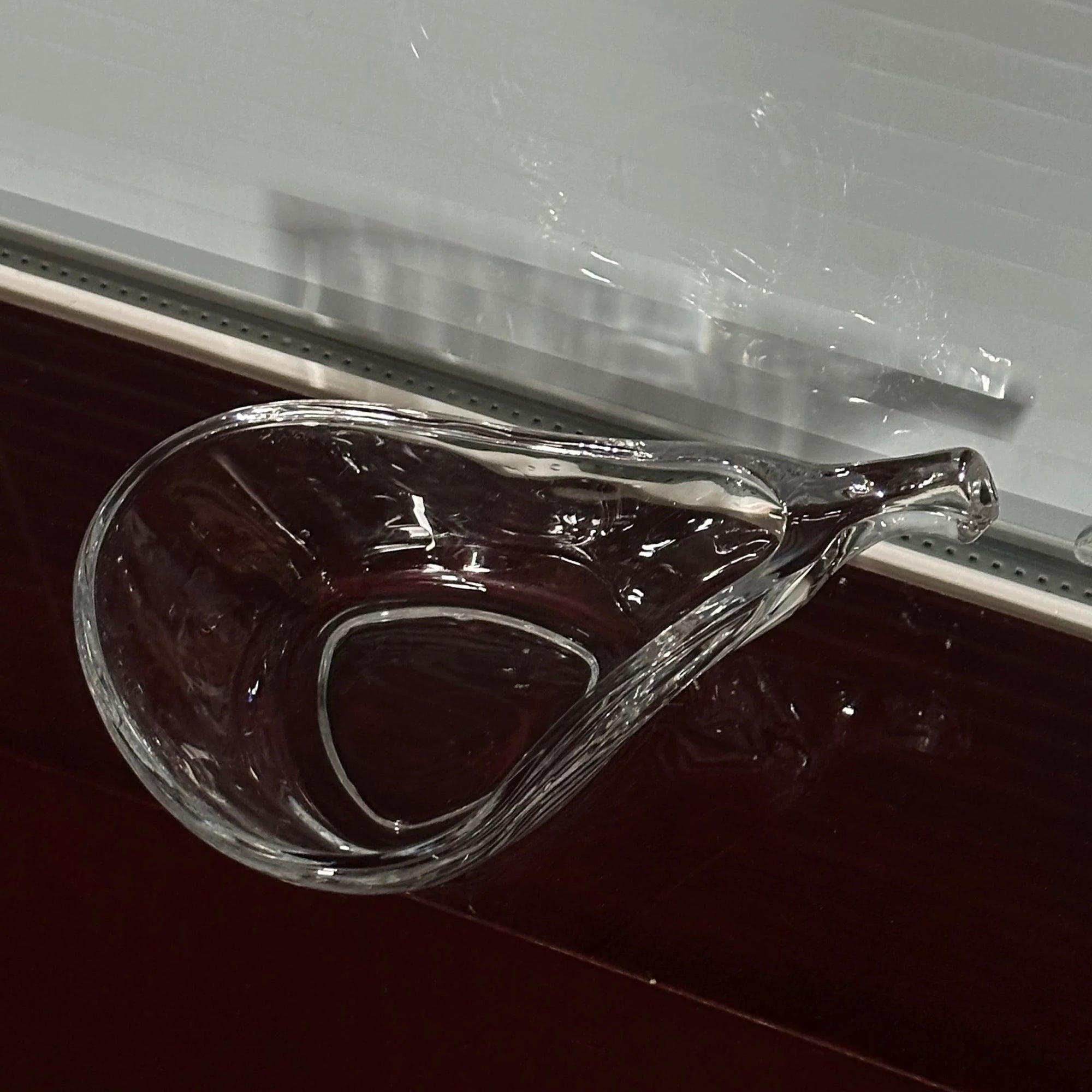 Liora mundgeblasene Schöpfschale aus Glas