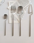 Minimalist Stainless Steel Flatware Set - Set of two