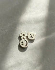 Kiyomi Matcha Sieve Set decorative rests: bear, flower and smile charms