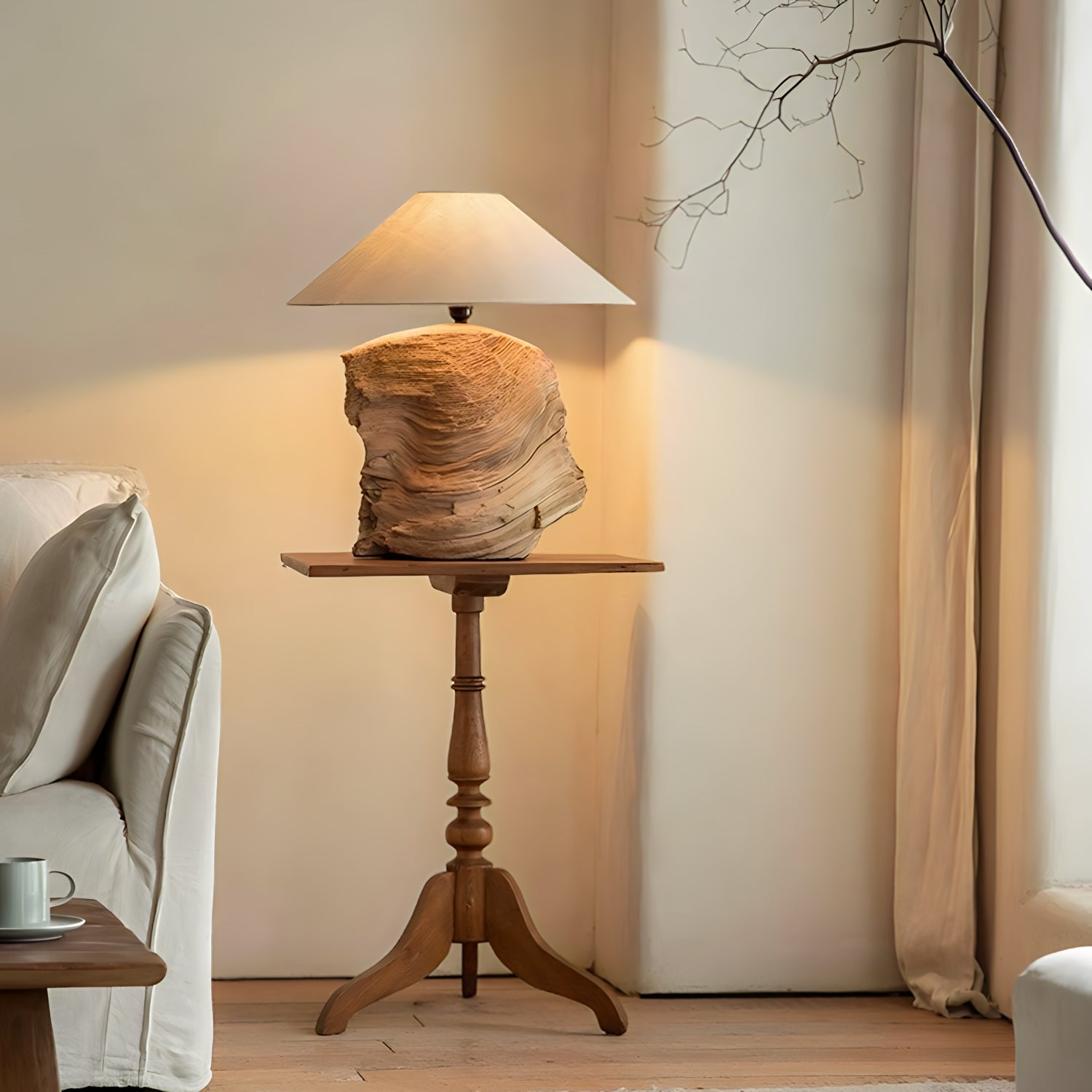 Lampada in legno su misura-Preorder