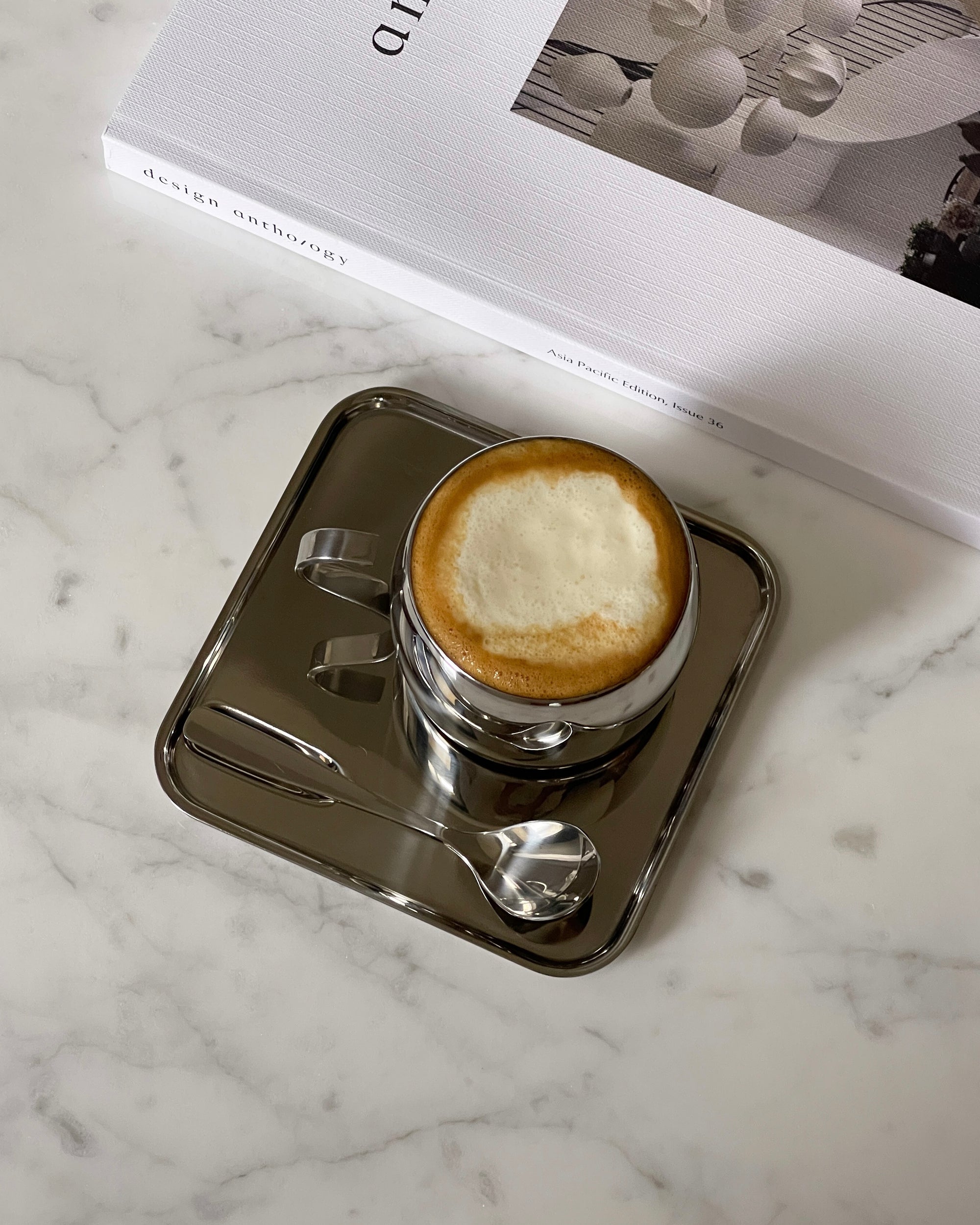 Set 2 Tazas para Espresso en Acero - ITALGLO S.R.L.