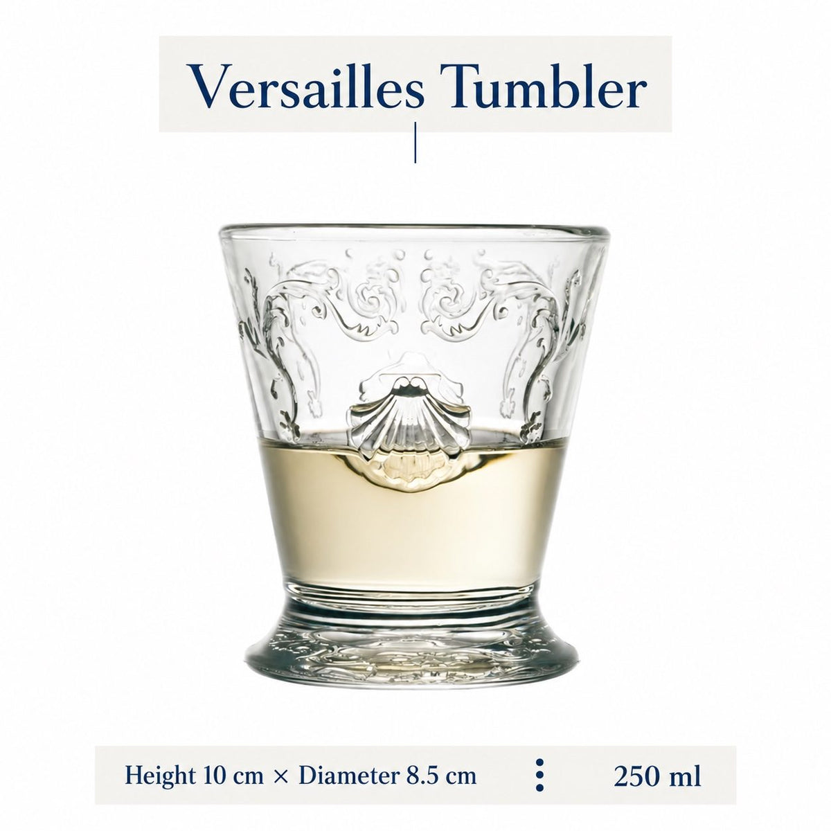 Collezione Versailles in Vetro Goffrato