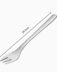 Kyoto Cutlery main fork, 18.5 cm, with dimension markings