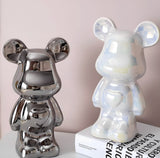 Luxury Bear Ceramic Cabinet Decoration