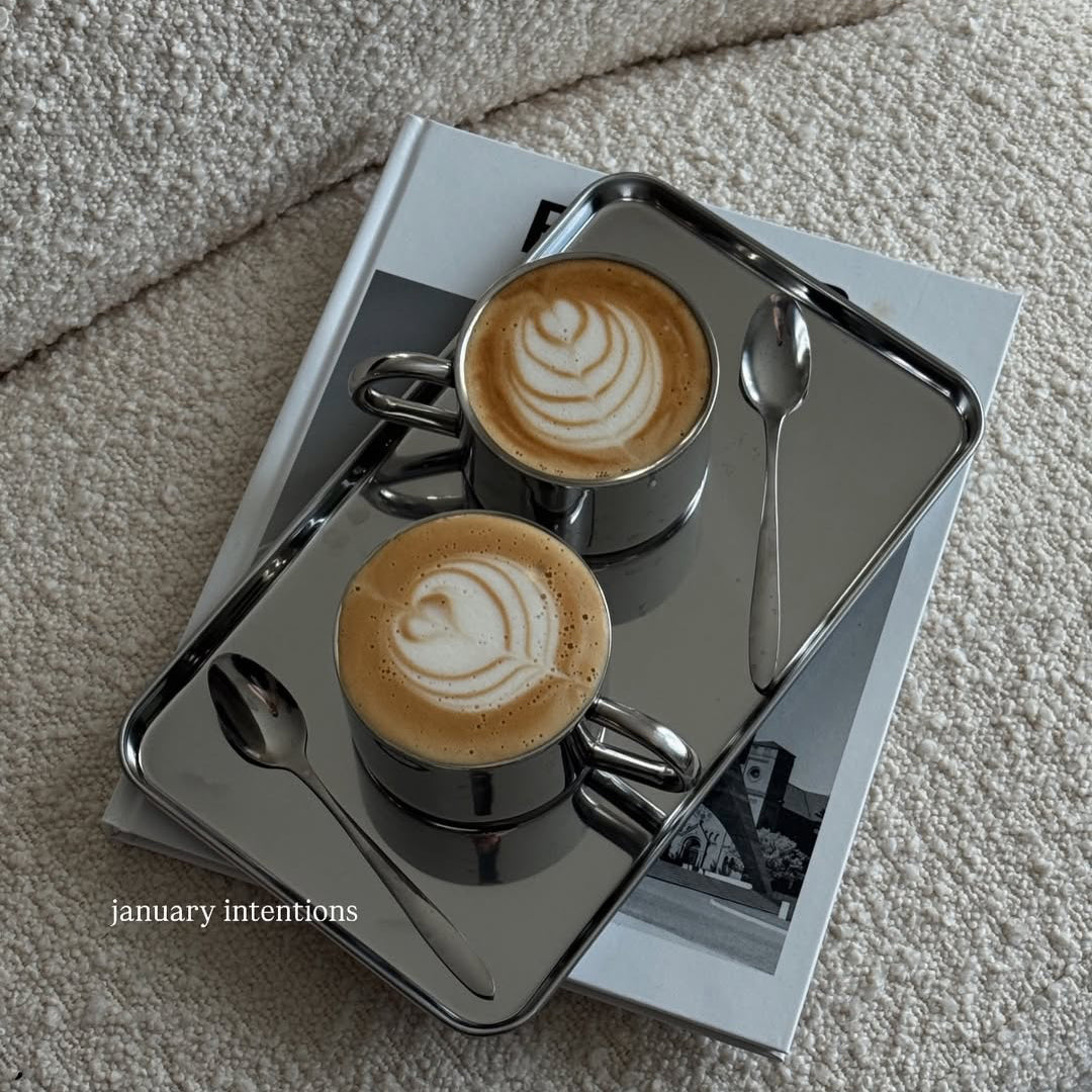 Minimalism Stainless Steel Serving Tray