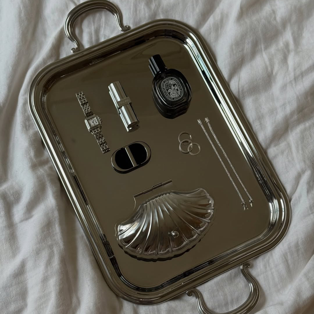 Signature Stainless Steel Serving Tray