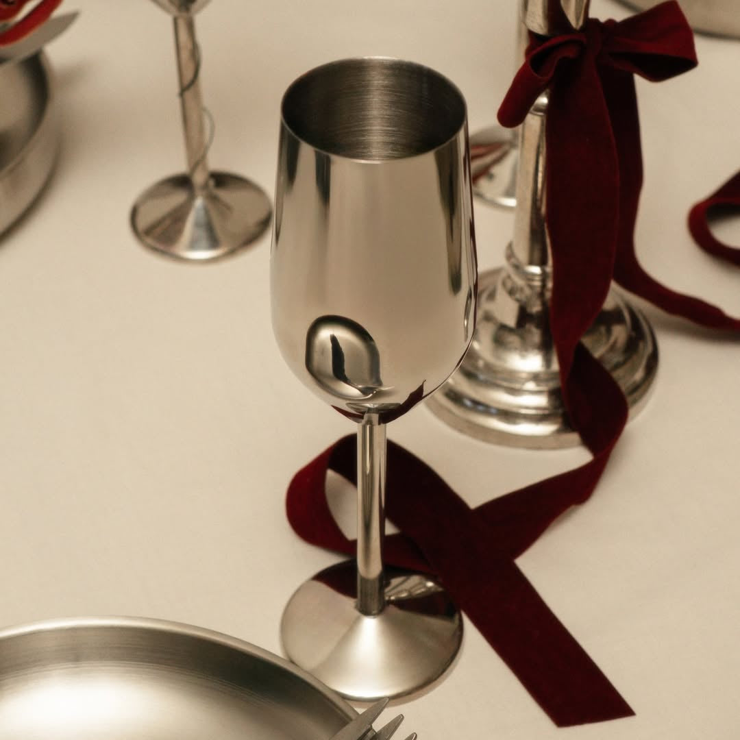 不鏽鋼香檳杯 - 兩裝