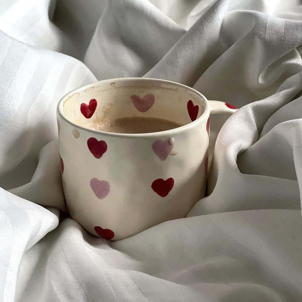 Hand-Painted Love Mug - 300ml Coffee Cup – LoveÉcru