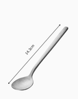 Kyoto Cutlery coffee spoon, 14.3 cm, with dimension markings