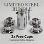 Limited Steel Bundle - 2x Free Cups