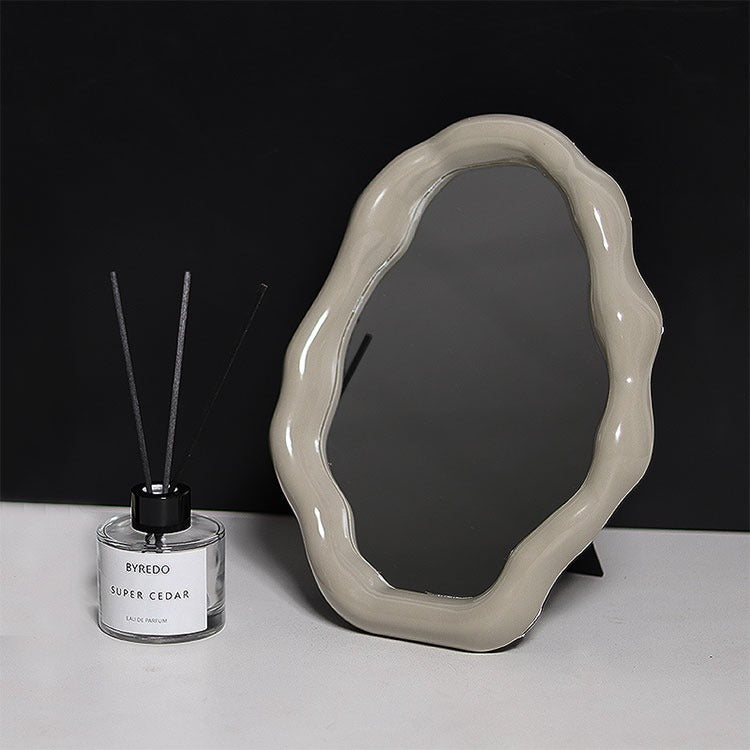 Miroir de vanité en forme de nuage nordique
