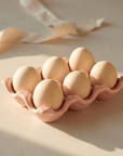 Ceramic Wavy Egg Tray