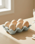 Ceramic Wavy Egg Tray