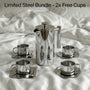 Limited Steel Bundle - 2x Free Cups