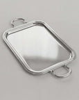 Signature Serving Tray without handles, mirror-polished rectangle on white