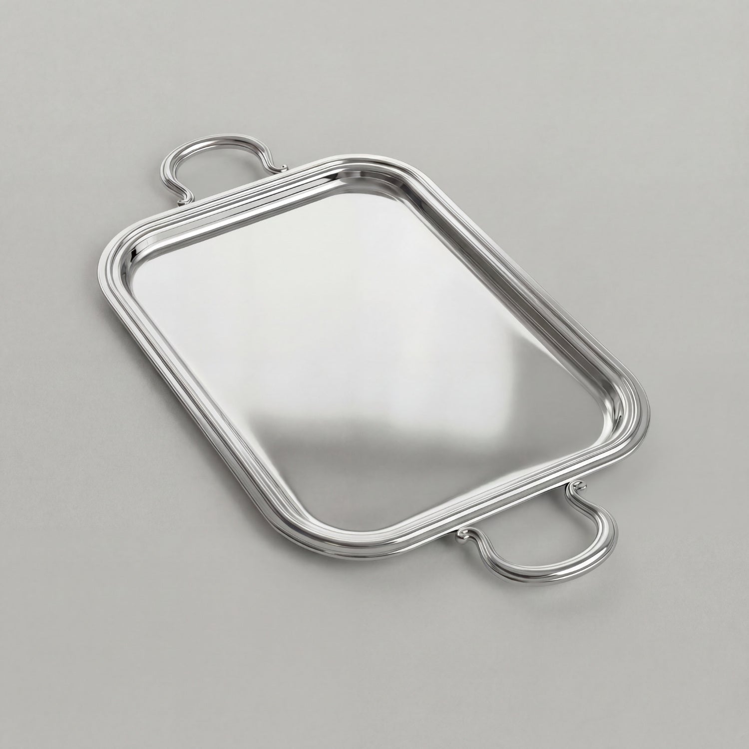 시그니처 스테인리스 스틸 서빙 트레이