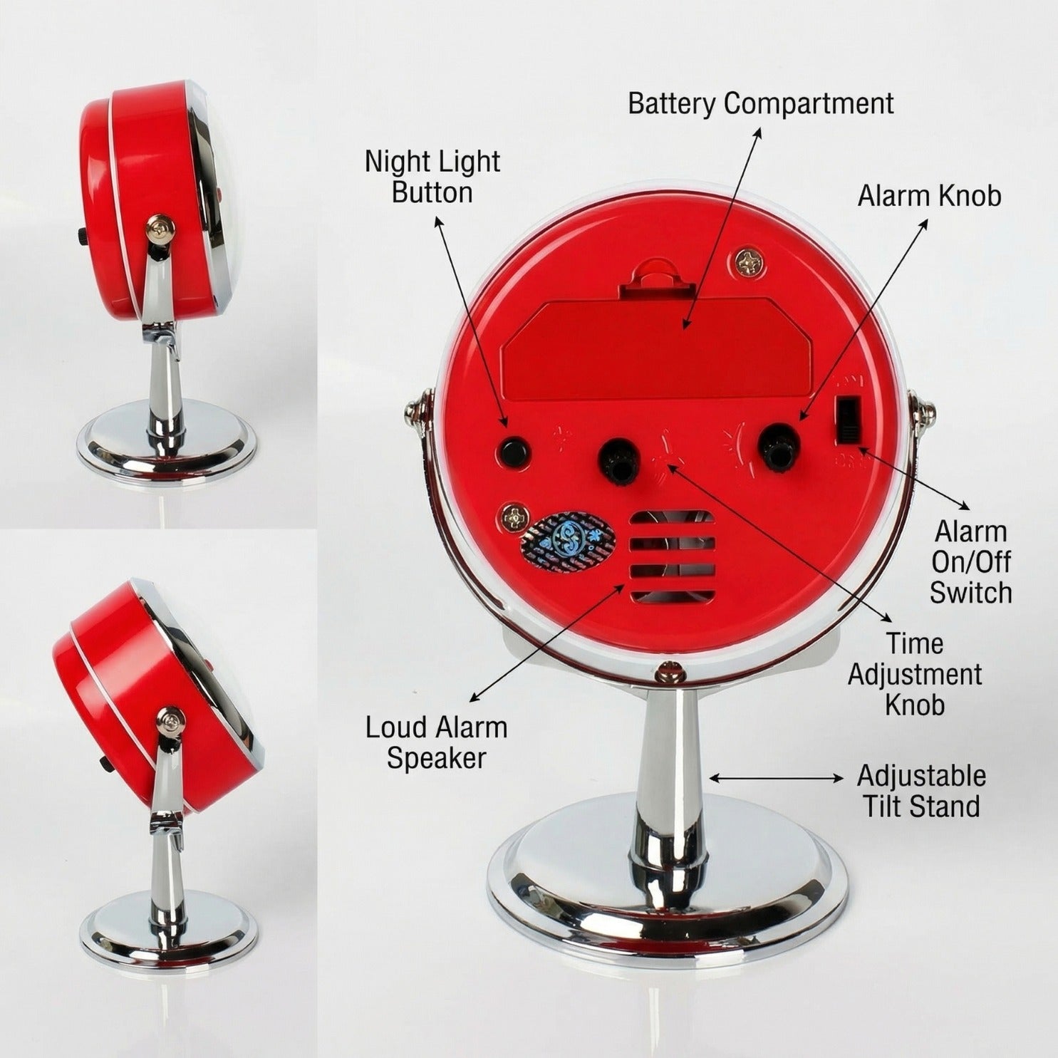 Orbit Nightlight Alarm Clock