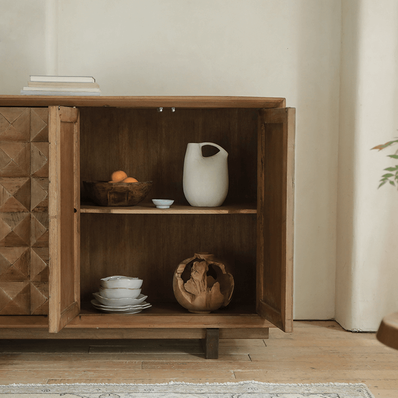 Medieval Sideboard Cabinet - LoveÉcru Home Home LoveÉcru