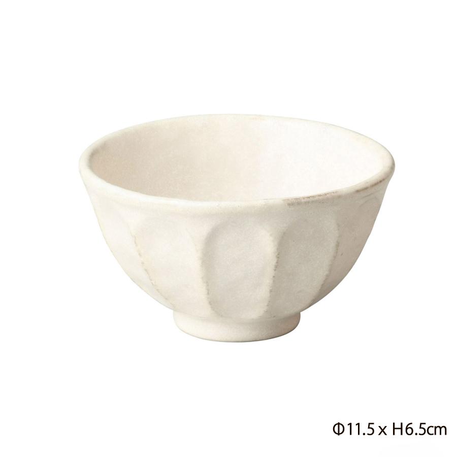 Rinka Small Soup Bowl 10.5cm - Kaneko Kohyo Porcelain Bowl LoveÉcru