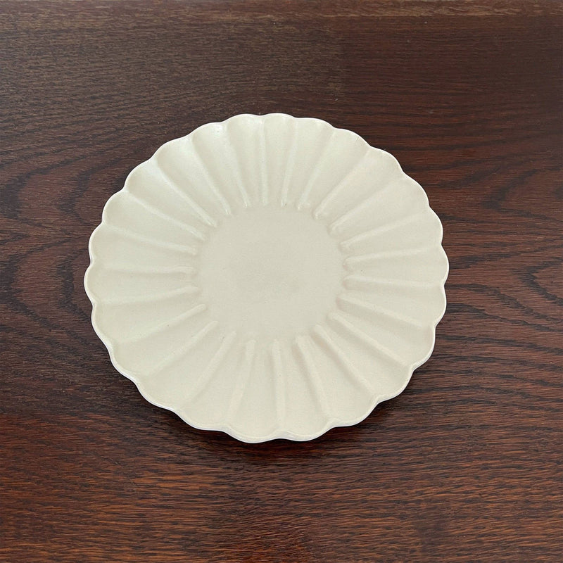 Rinka Plate by Yoshida Pottery - Yoshida Pottery Porcelain Plate LoveÉcru