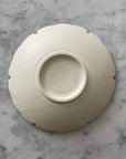 Yukiwa Plate by Yoshida Pottery - Yoshida Pottery Porcelain Plate LoveÉcru