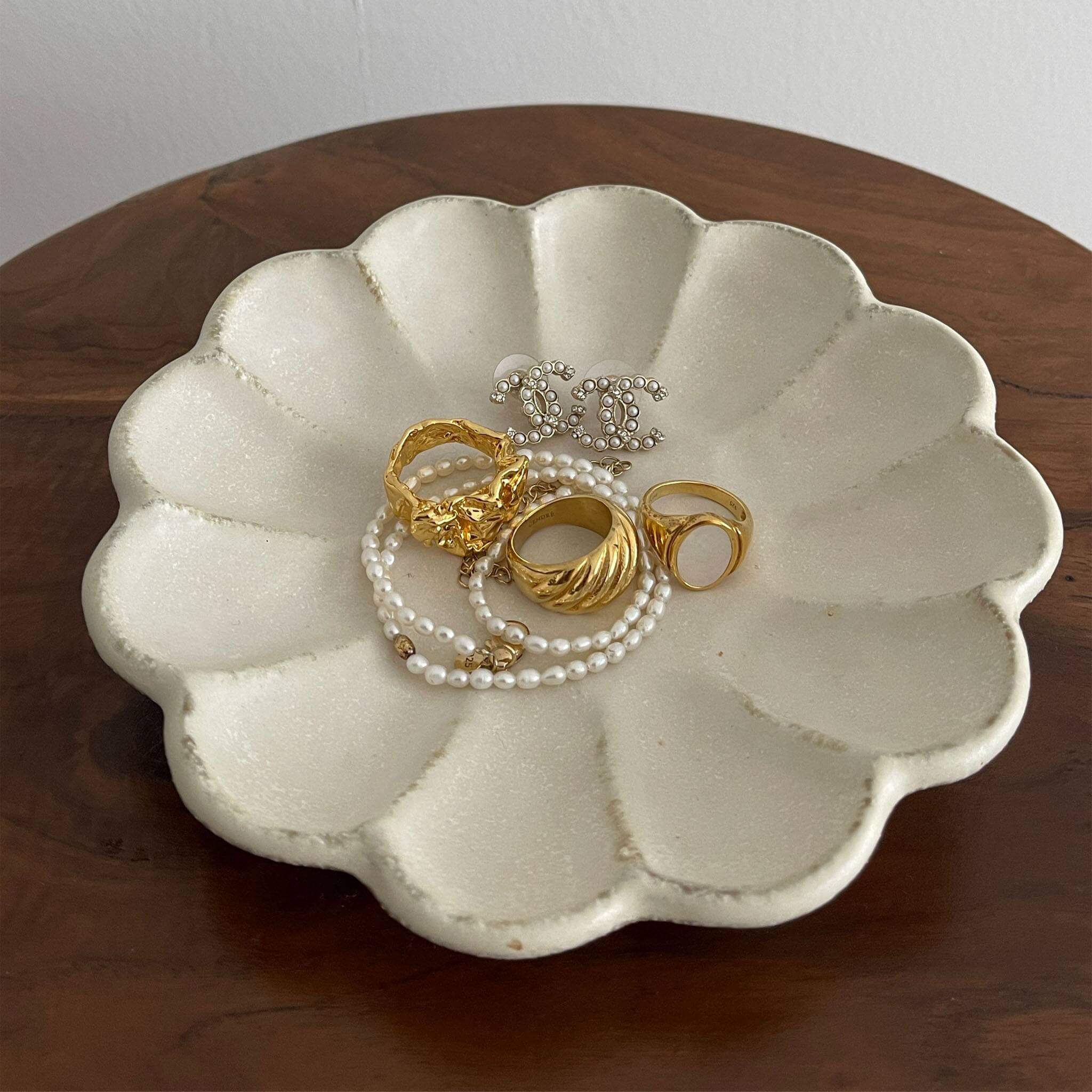 Rinka Plate 15cm | Japanese Porcelain by Kaneko Kohyo – LoveÉcru