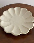 Elegant 15cm Rinka porcelain plate handcrafted in Japan with scalloped edges, perfect for enhancing your tableware collection.