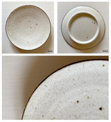 Rila 16cm - By Kaneko Kohyo Porcelain Plate LoveÉcru
