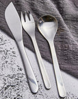 SORI YANAGI TEASPOON & Hime fork 10-piece GIFT SET by Sori Yanagi | LoveÉcru