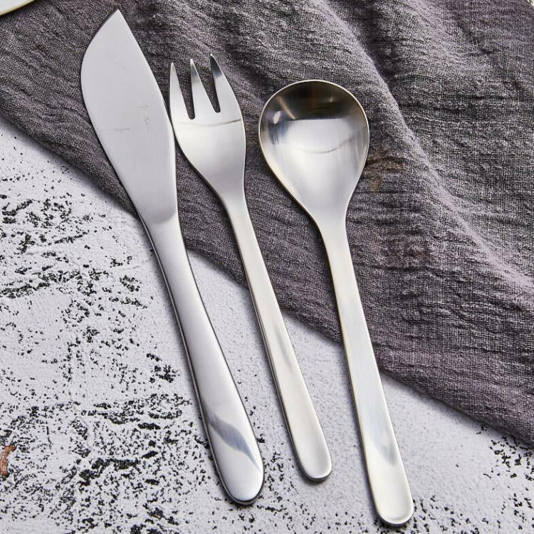 SORI YANAGI TEASPOON & Hime fork 10-piece GIFT SET - Sori Yanagi LoveÉcru