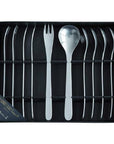 SORI YANAGI TEASPOON & Hime fork 10-piece GIFT SET by Sori Yanagi | LoveÉcru