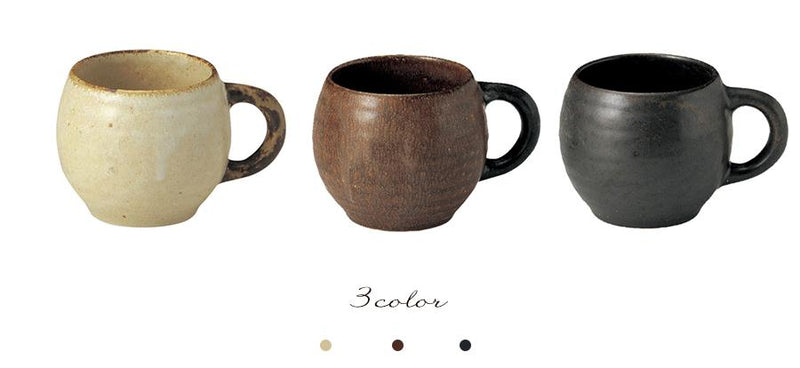 Rila Brown Mug - By Kaneko Kohyo Porcelain Mug LoveÉcru