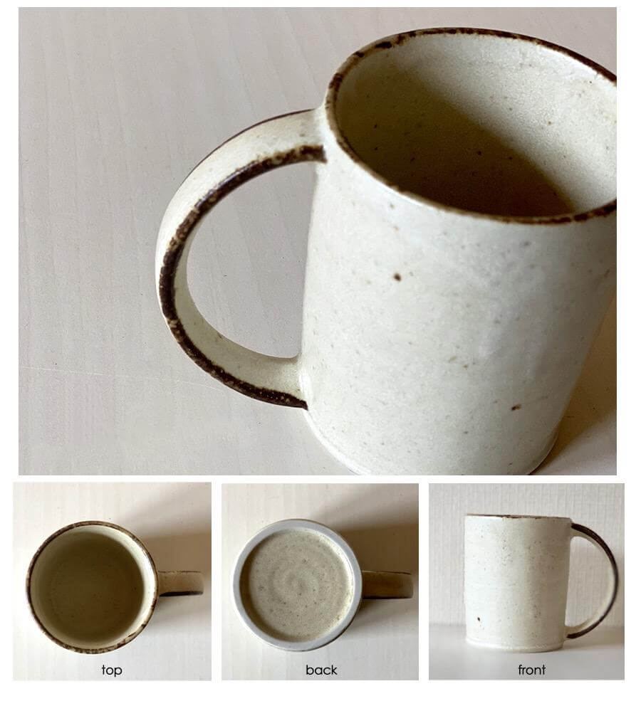 Rila Ivory Straight Mug – LoveÉcru